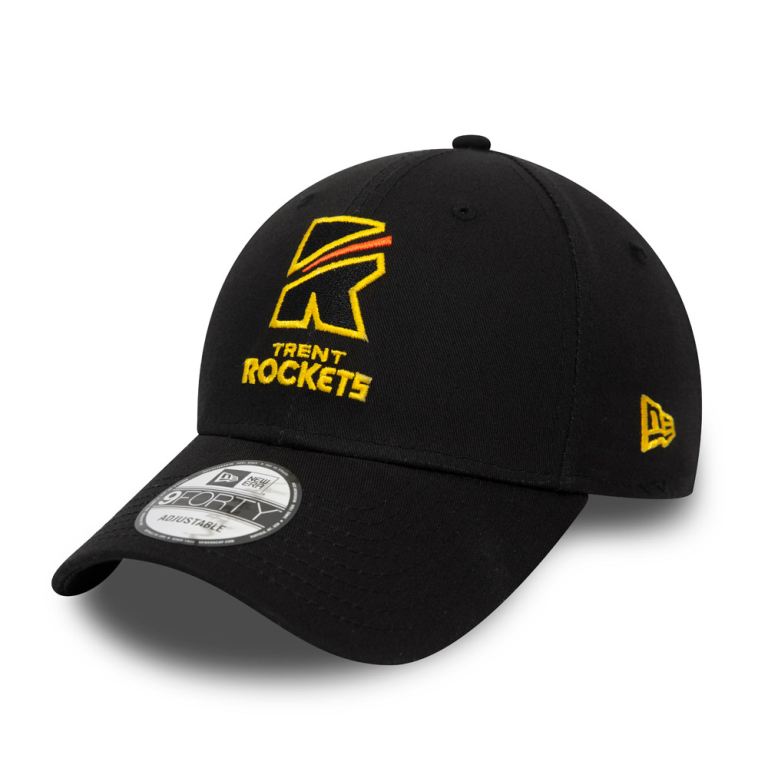 Gorras New Era 9forty Negros - Trent Rockets The Hund Essential 30658VLRE